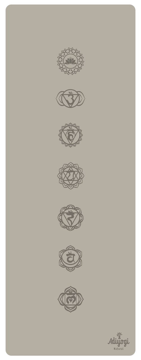 7 CHAKRA Tappetino in Gomma Naturale - 6 colori