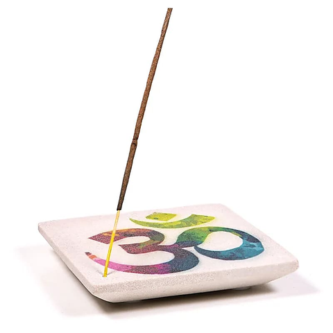 Brucia incenso in arenaria Om