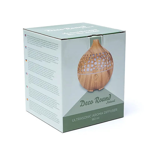 Diffusore di aromi Deco rotondo naturale USB
