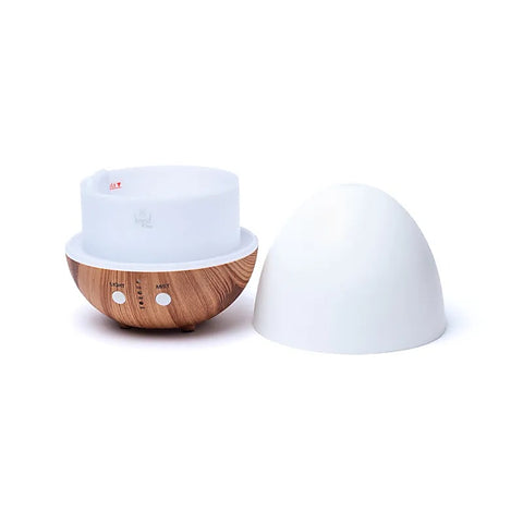 Diffusore di aromi Ovale bianco naturale USB