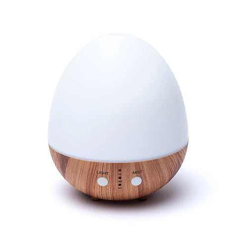 Diffusore di aromi Ovale bianco naturale USB