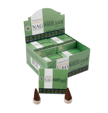 Incenso White Sage Cono