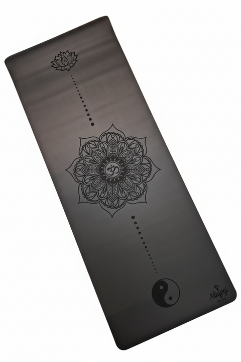 Tappetino Yoga in gomma naturale 6 colori YIN E YANG