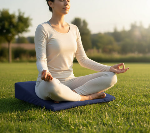 Cuscino meditazione a cuneo