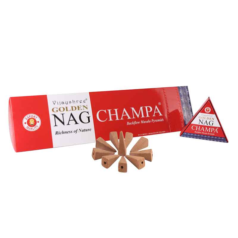 Nag Champa incenso cono backflow