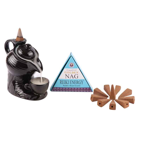 Reiki Energy incenso cono backflow