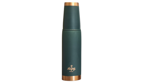 Set GC539 - Bottiglia + Bicchiere in rame