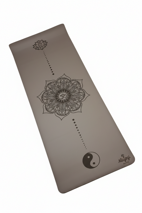 Tappetino Yoga in gomma naturale 6 colori YIN E YANG