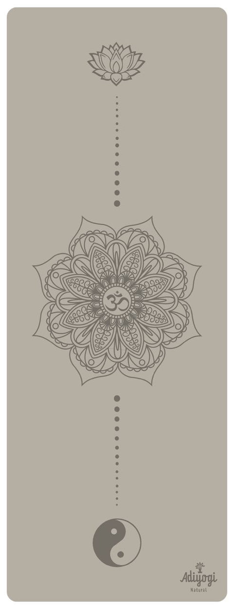 Tappetino Yoga in gomma naturale 6 colori YIN E YANG